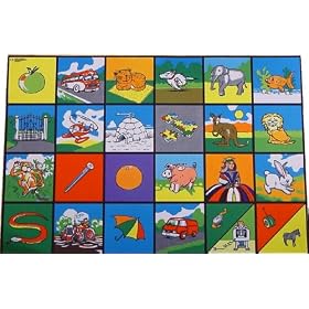 Giant Alphabet Picture Playmat (150 x 100cm) - what a fun way to learn!