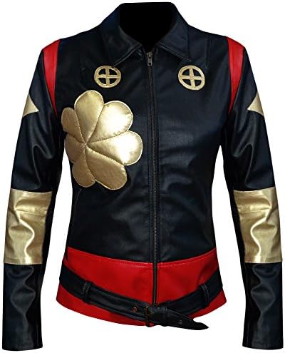 Tatsu Yamashiro Suicide Squad Karen Fukahara Katana Leather Jacket (Large)