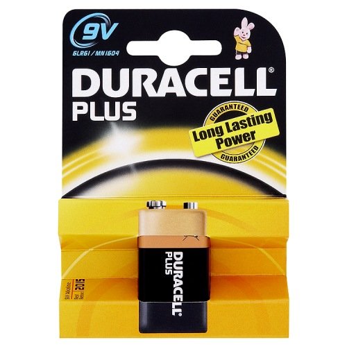 Duracell Batterie Plus 9 Volt Block (6LR61) im 1er Pack