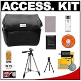 Nikon Coolpix 9623 Deluxe Carrying Case + EN-EL5 Battery + Tripod + Accessory Kit for P80, P5000, P5100 and P6000 Digital Cameras