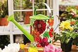 IMAGE OF Colorful Flowers Watering Can