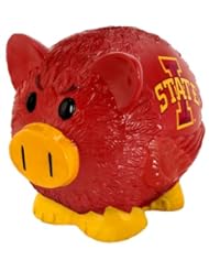Sports: NCAA Iowa State Cyclones Resin Large Thematic Piggy Bank - Forever Collectibles