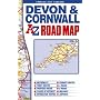 Devon and Cornwall Road Map