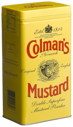 Colman's Mustard, Ground, 16-Ounce Cans (Pack of 3)