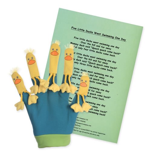 Childrens Toyshop  Toys : Favourite Song Mitts: Five Little Ducks [Toy]