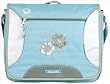 American Princess Flowers on Soft Color Sling Messenger Student School Bag Bookbag - 3 Color Options