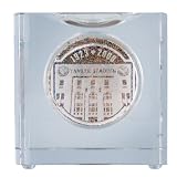 Steiner Sports New York Yankees Final Season Crystal Paperweight Ball Holder