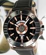 Harley Davidson Men's Black and Bronze Face Watch 78B115