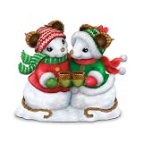 Charming Tails Snowbody Warms My Heart Like You Mouse Figurine by The Hamilton Collection