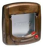 Staywell/Petsafe 4 Way Locking Deluxe Cat Flap Wood Grain