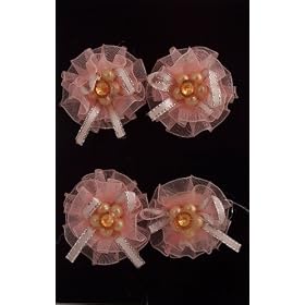 Cardmaking / Craft Embellishment - Flower (Pink)
