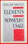 The Elements of Nonsexist Usage: A Guide to Inclusive Spoken and Written English