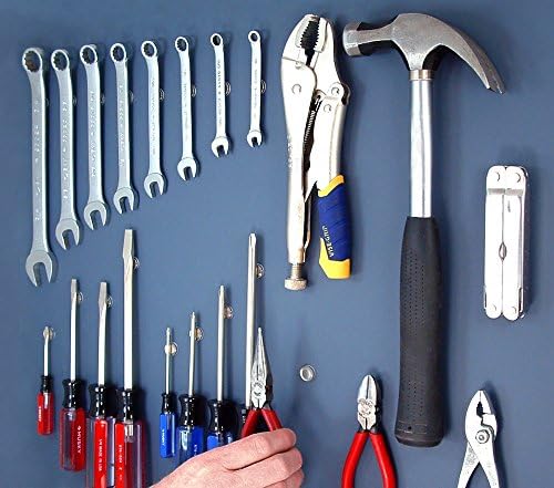 Tool Dot - Modular Magnetic Tool Organizer - 12 Pack, Black