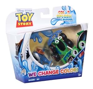 Amazon.com: Toy Story Color Splash Buddies Shark and RC: Toys & Games