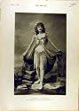1896 MERMAID EMPIRE THEATRE PORTRAIT LADY WOMAN