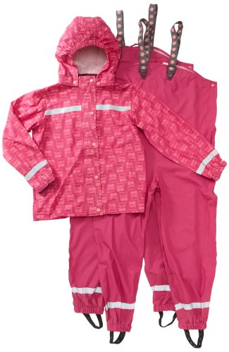 Green Cotton Kinder Regenanzug 1560030701, SIRI, Gr. 128, Pink (Pink) Preisvergleich