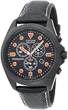 Eco Citizen Men Drive Leather Strap Watch AT0875 #-09E
