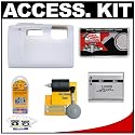 Olympus Protective Clear Silicone Digital Camera Skin for the Stylus Tough-6000 + LI-50B Battery + Cameta Bonus Accessory Kit