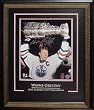Wayne Gretzky Signed 11X14 Etched Mat - 1985 Cup