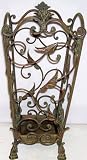 Metal Vine & Leaf Design Cane / Umbrella Stand