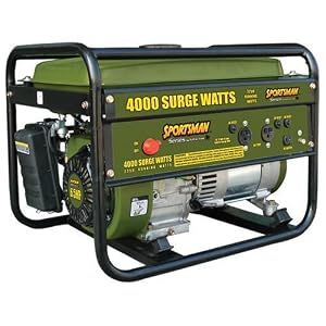 Sportsman GEN4065 4,000-Watt 6.5 HP Portable Generator by