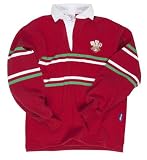 HALBRO WALES SPLIT STRIPE JERSEY (RED) LONG-SLEEVE
