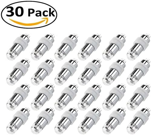 UIME 30x LED Party Lights for Paper Lanterns Balloons Floral Party Decoration, Waterproof ,Warm White