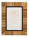 Italian Wooden Picture Frame, Zebra, Tan