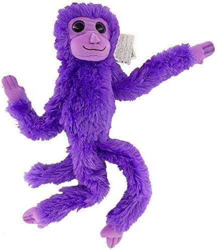Aurora World 19-inch Colourful Hanging Chimp (Purple) by Aurora World Ltd