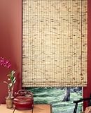 Woven Wood Shades - Basic Bamboo w/Privacy Liner Privacy Liner