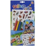 Logitoys - Loisirs créatifs - Stickers + Coloriage