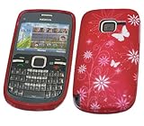 iTALKonline ProGel BUTTERFLY FLOWERS WHITE PINK RED Super Hydro Gel TPU Pro ....