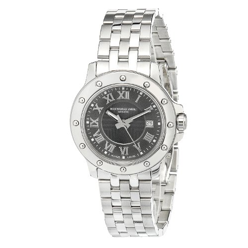 Raymond Weil Women's 5399-ST-00608 Tango Date Steel Grey Dial Watch