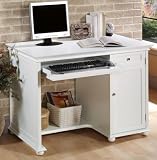 Hampton Bay Stnd Computer Desk 42w White
