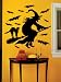 Martha Stewart Crafts Halloween Witch Wall Cling