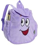 Dora the Explorer Mr. Face Backpack Plush Purple