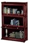 Barrister 3 unit Classic Bookcase, CLASSIC, MAHOGANY