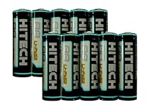 Hitech - 10 AA Lithium Batteries for EyeClops Night Vision Infrared Stealth Goggles