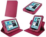rooCASE Dual-View Multi Angle Magenta Leather Folio Case Cover for Samsung GALAXY Tab 70 PLUS Tablet Samsung GALAXY Tab 2 70 on sale