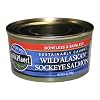 Wild Planet Wild Alaskan Sockeye Salmon, Skinlees & Boneless, 6 Ounce Can (Pack of 4)