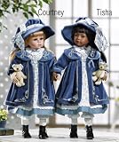 Porcelain Doll With Teddy Bears Tisha By Collections Etc