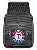 Nifty 8851 MLB-Texas Rangers Vinyl Universal Heavy Duty Fan Floor Mat