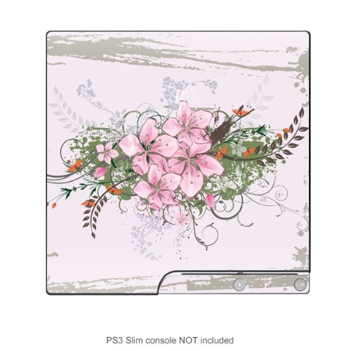Protective Decal Skin Sticker for Playstation PS3 SLIM case cover ps3SLM-95