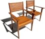 Strathwood Sheffield Dining Stackable Hardwood Armchair, Set of 2