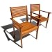 Strathwood Sheffield Dining Stackable Hardwood Armchair, Set of 2