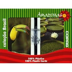 Copag Bridge Brazil Amazonia Jumbo Index Plastic Playing Cards