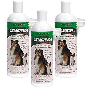 3PACK Welactin Natural Omega3 Supplement ECONOMY SIZE (1.44 L)