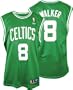 Antoine Walker Green Reebok NBA Replica Boston Celtics Jersey