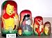 Search : Russian Nesting Doll Winnie Winny Pooh Honey Bear 5 Pc / 7 in #7.119
