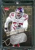 2006 Fleer Seek and Destroy Michael Strahan Football Card - Shipped In Protective Display Case!